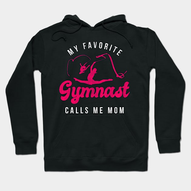 Gymnastics Retro Gymnast Hoodie by shirtsyoulike